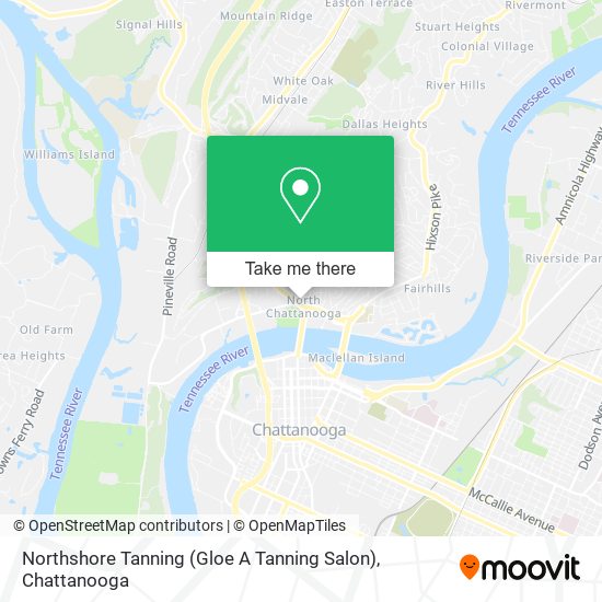 Mapa de Northshore Tanning (Gloe A Tanning Salon)