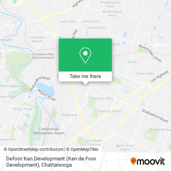Mapa de Defoor Ken Development (Ken de Foor Development)