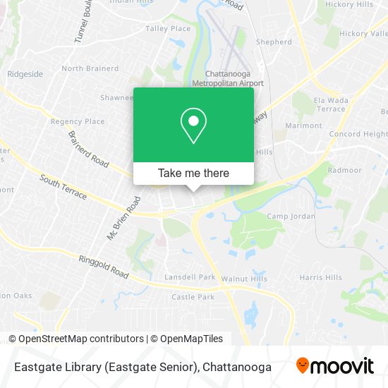 Eastgate Library (Eastgate Senior) map