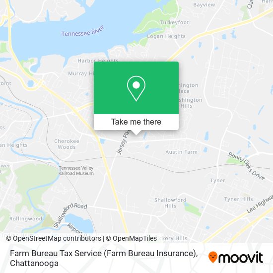 Farm Bureau Tax Service (Farm Bureau Insurance) map