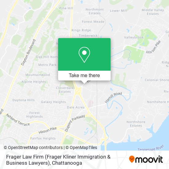 Frager Law Firm (Frager Kliner Immigration & Business Lawyers) map