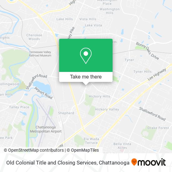 Old Colonial Title and Closing Services map