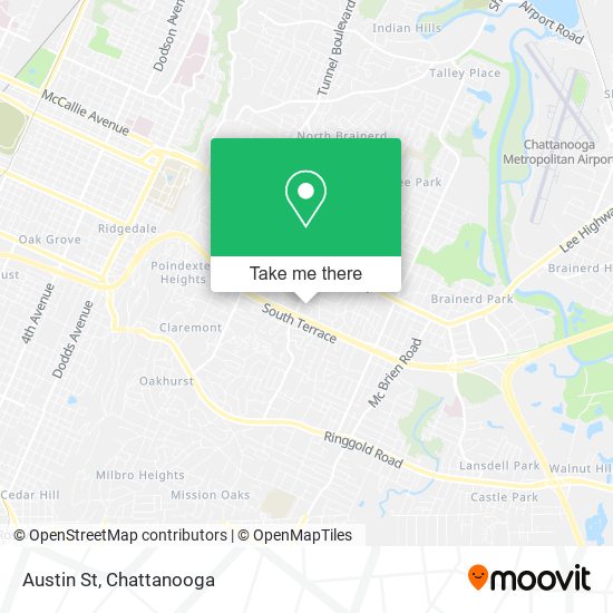 Austin St map