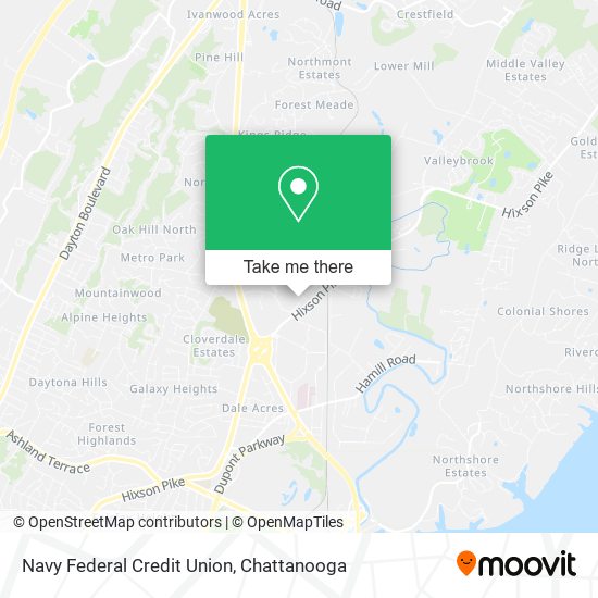 Navy Federal Credit Union map