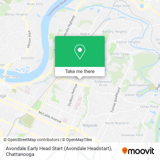 Avondale Early Head Start (Avondale Headstart) map