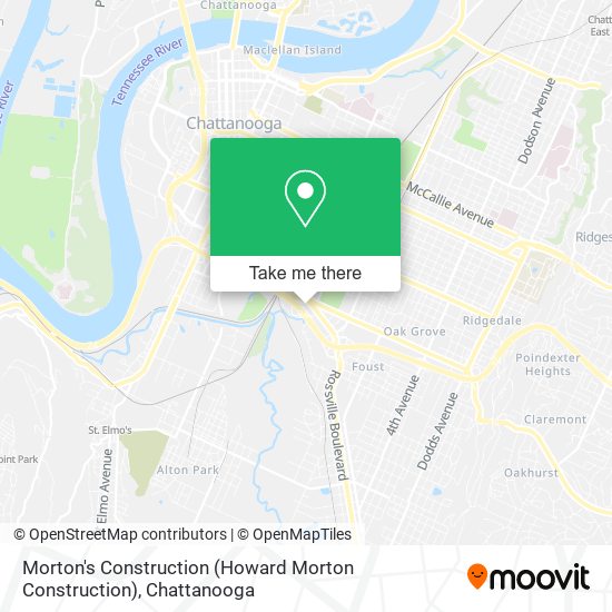 Mapa de Morton's Construction (Howard Morton Construction)