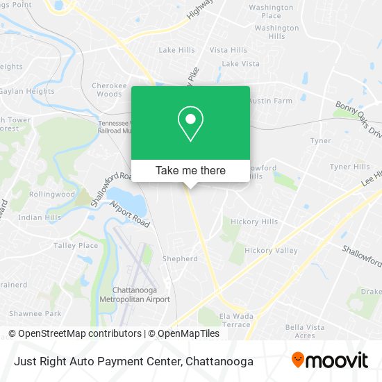 Just Right Auto Payment Center map