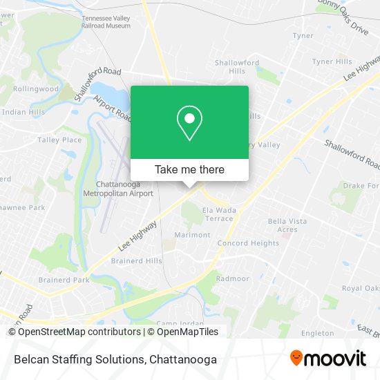 Belcan Staffing Solutions map