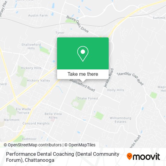 Mapa de Performance Dental Coaching (Dental Community Forum)