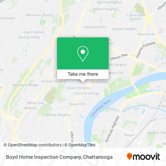 Boyd Home Inspection Company map