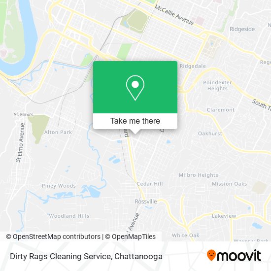 Mapa de Dirty Rags Cleaning Service