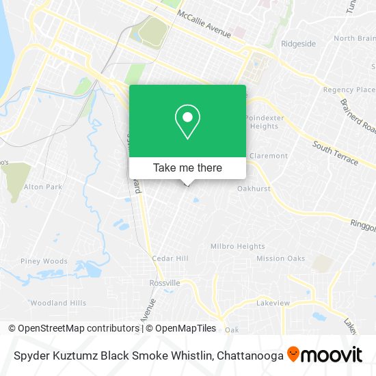 Spyder Kuztumz Black Smoke Whistlin map