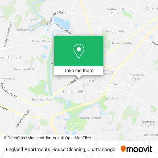 England Apartments House Cleaning map