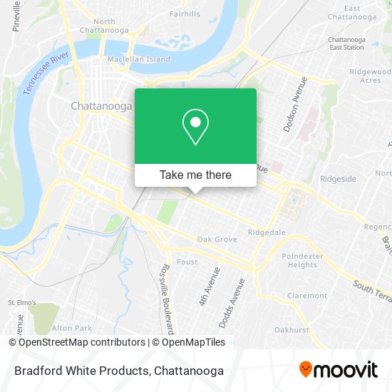 Bradford White Products map