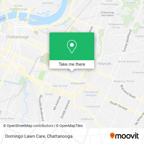 Domingo Lawn Care map