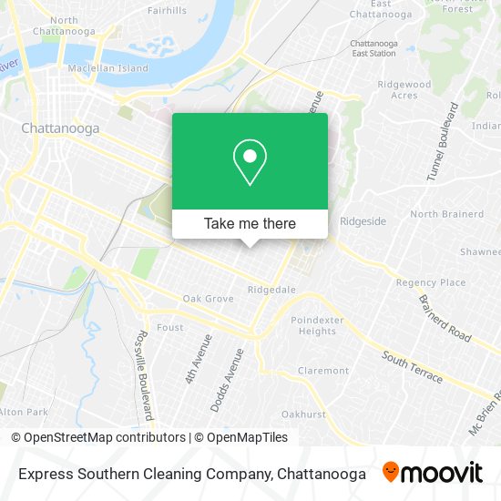 Express Southern Cleaning Company map
