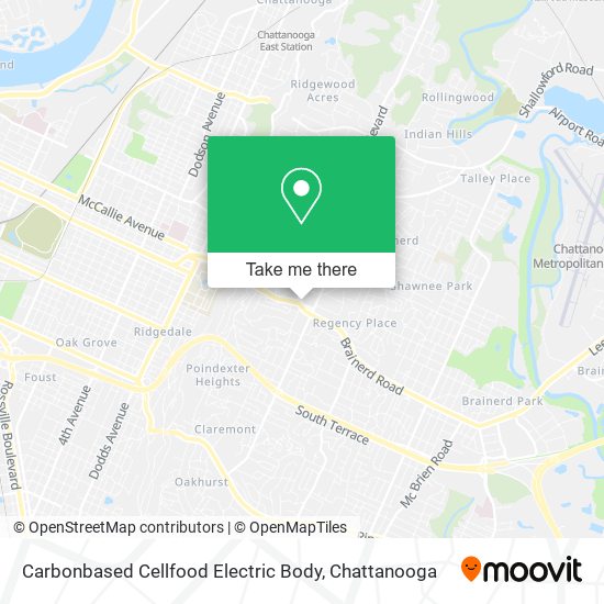 Mapa de Carbonbased Cellfood Electric Body