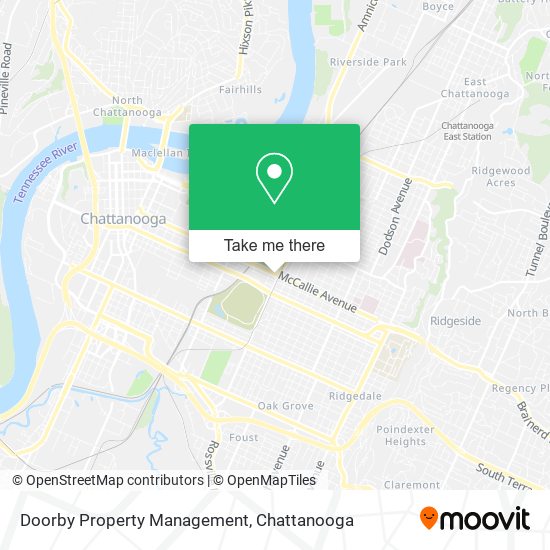 Doorby Property Management map