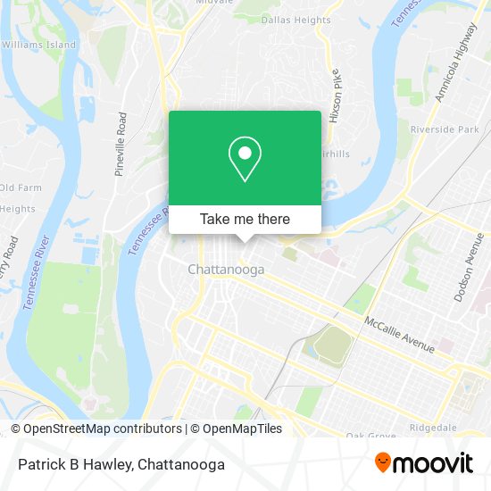 Mapa de Patrick B Hawley