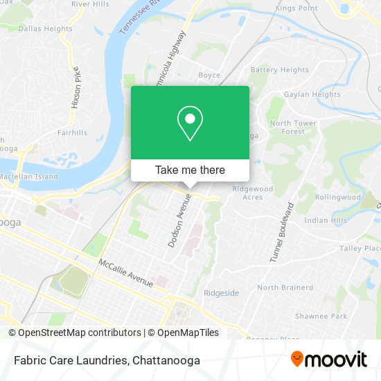Fabric Care Laundries map