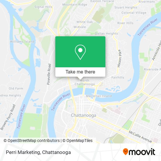 Perri Marketing map