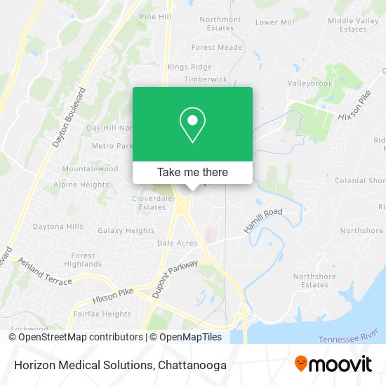 Horizon Medical Solutions map