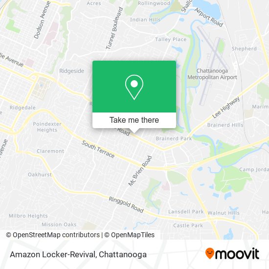 Mapa de Amazon Locker-Revival