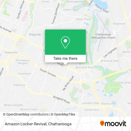 Amazon Locker-Revival map
