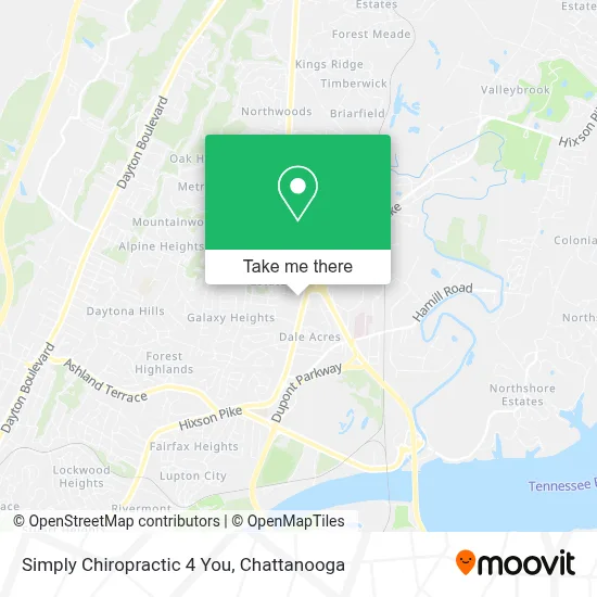 Simply Chiropractic 4 You map