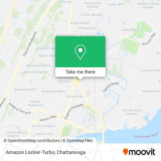 Amazon Locker-Turbo map