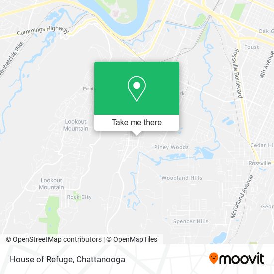 House of Refuge map