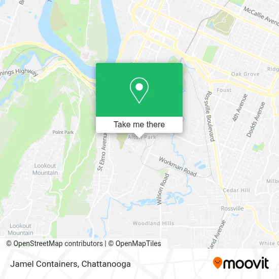 Jamel Containers map