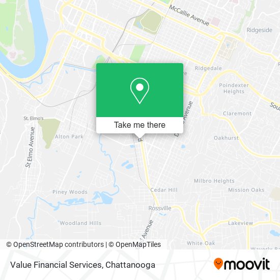 Mapa de Value Financial Services