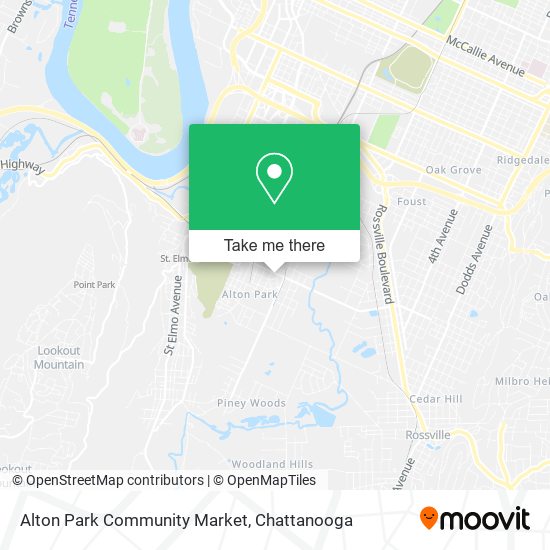 Mapa de Alton Park Community Market