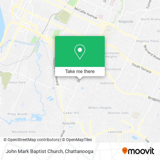 Mapa de John Mark Baptist Church