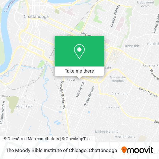 Mapa de The Moody Bible Institute of Chicago