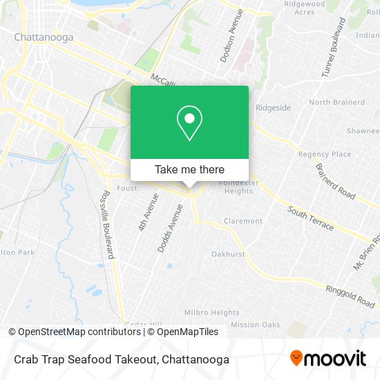 Crab Trap Seafood Takeout map