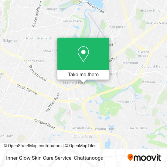 Inner Glow Skin Care Service map