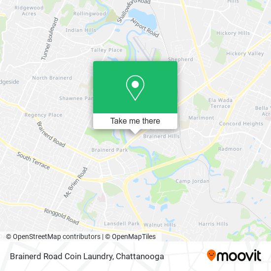 Brainerd Road Coin Laundry map