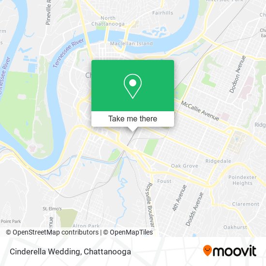 Cinderella Wedding map