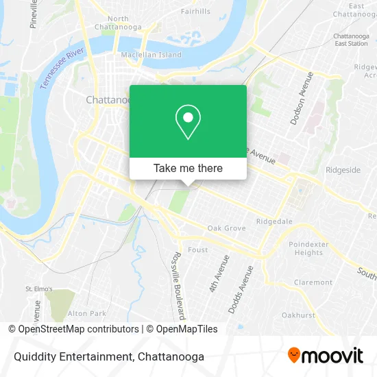 Quiddity Entertainment map