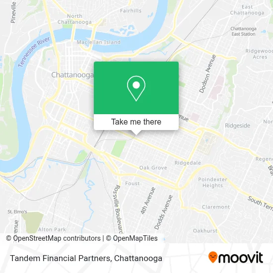 Tandem Financial Partners map