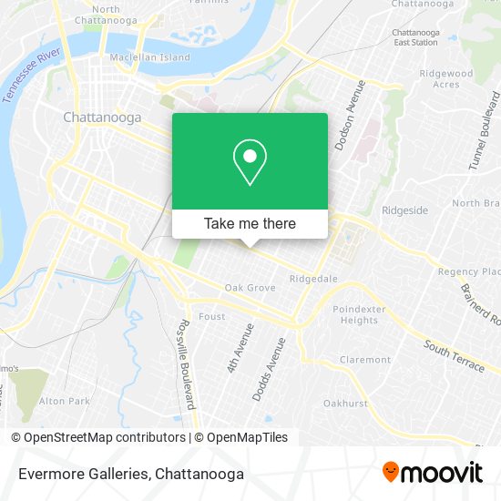 Mapa de Evermore Galleries