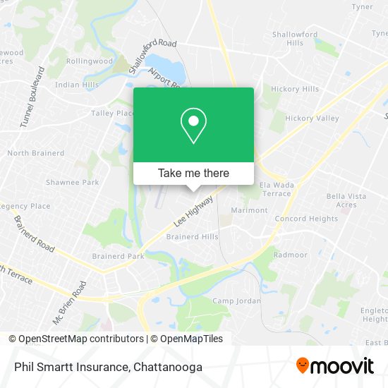 Mapa de Phil Smartt Insurance