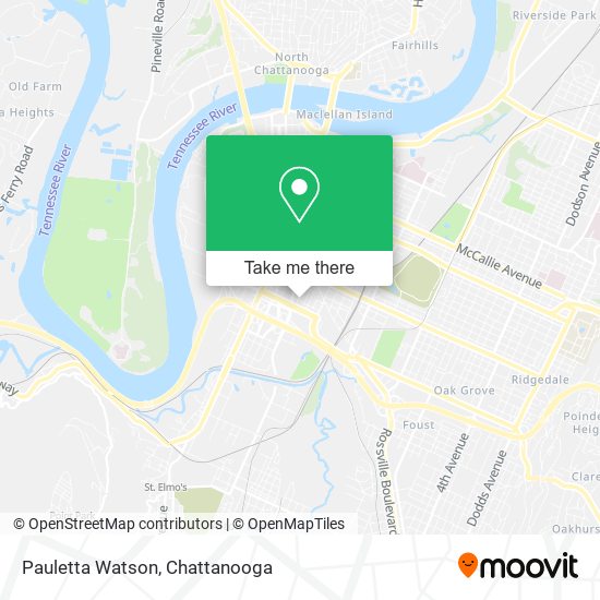 Mapa de Pauletta Watson