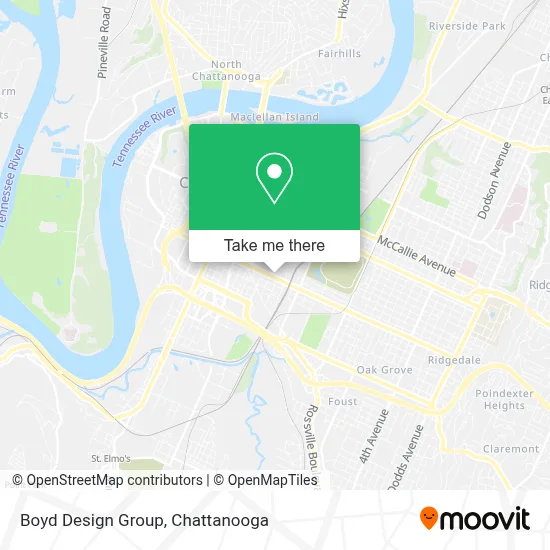 Boyd Design Group map