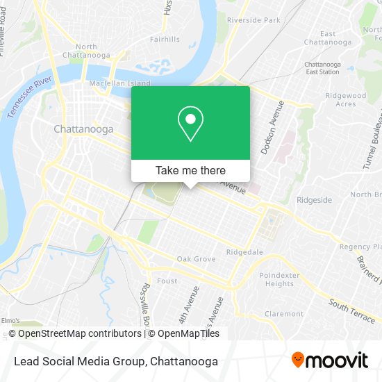 Lead Social Media Group map