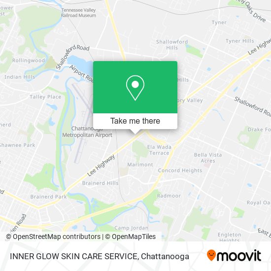 Mapa de INNER GLOW SKIN CARE SERVICE