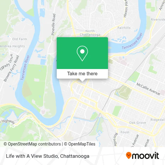 Life with A View Studio map