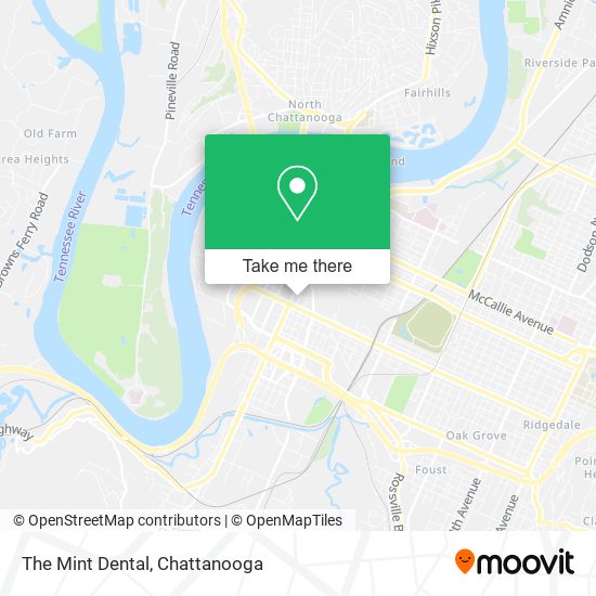The Mint Dental map